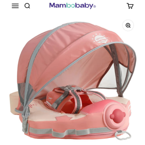 Mambobaby Float with Canopy and Tail NO.07 Airplane