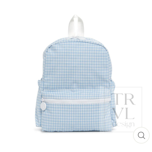 Mini Backer - Gingham Mist