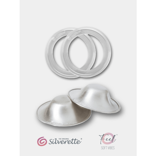 Silverette® cups + O-Feel™ ring (1 Pair)
