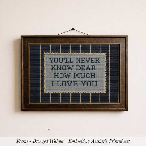 You'll Never Know Dear Print ∙ Vintage Boy Room Art ∙ 1741