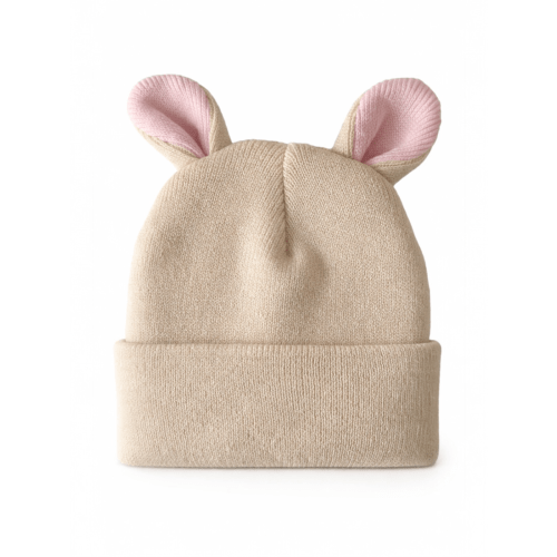 Baby's First Hat®, Sand/Petal Pink Bunny