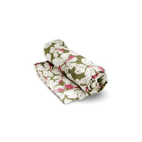 Muslin Swaddle Blanket - Hiblisscus