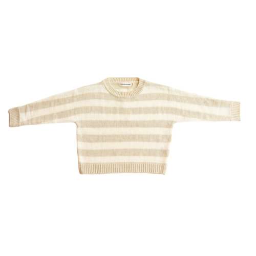 Pax Striped Sweater in Khaki – ChubbyBubbyBear