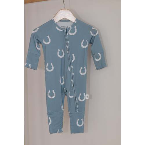 Nomad Baby Cowboy Zipper Onsie - Cowboy Zipper Onsie