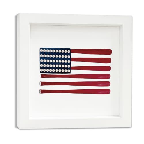 QXBIVNCP Baseball Room Wall Art Decor, Playroom Kids Room Nursery Wall Decor, Sports Baseball Pictures Wall Decor for Kids Baby Boys Room Nursery Playroom Bedroom Home