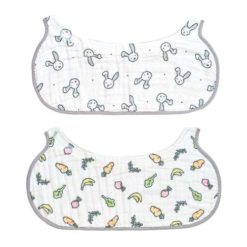2-in-1 Non-Slip Burp Cloth and Bib – Kiinde