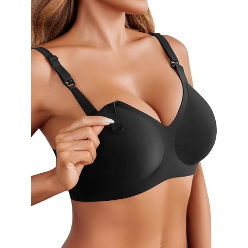 Avidlove Women's Seamless Bras Nursing Bras for Breastfeeding Tshirt Everyday Bra