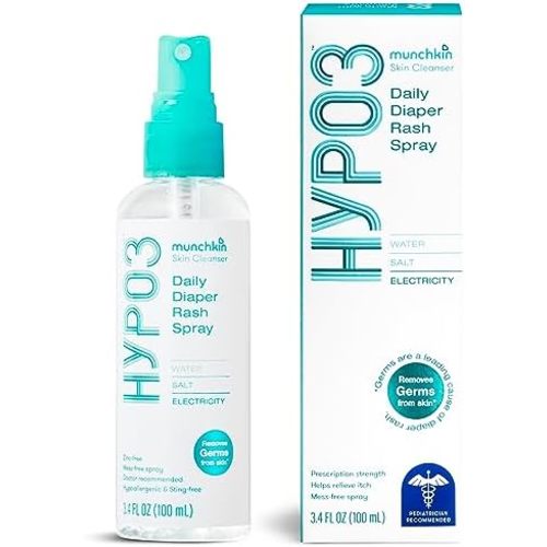 Munchkin® HYP03 Diaper Rash Spray with Hypochlorous Acid, 3.4 oz