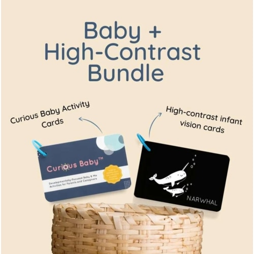 Infant Learning Cards - Curious Baby™ Activity Cards – Curious Baby Cards