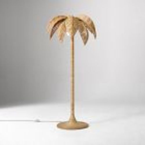 Palm Tree Floor Lamp (56") Wicker | West Elm