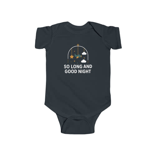 So Long and Good Night - Onesie – ElderEmo.com