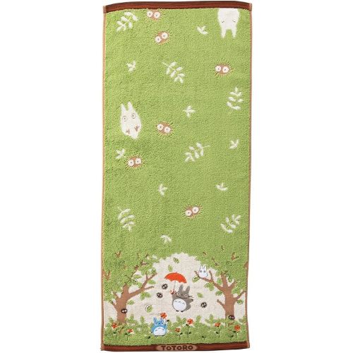 Marushin face Towel Ghibli My Neighbor Totoro 34 × 80cm Walk in The Shade 100% Cotton 1005027700