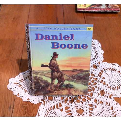 Vintage 1956 A Little Golden Book “Daniel Boone”