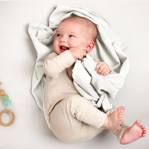 100% Cotton Flannel Receiving Blanket – 6-Pack - Soft & Gentle | Bare Home
