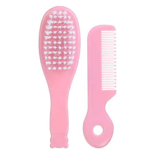 Infant Hair Brush Portable Compact Hair Brushes Cradle Caps Hair Comb Kids Bath Soothing Brush for Child Sensitive Skin