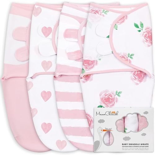 Organic Cotton Baby Swaddle Blanket, Newborn Swaddle Sack, Swaddler 7-14 lb