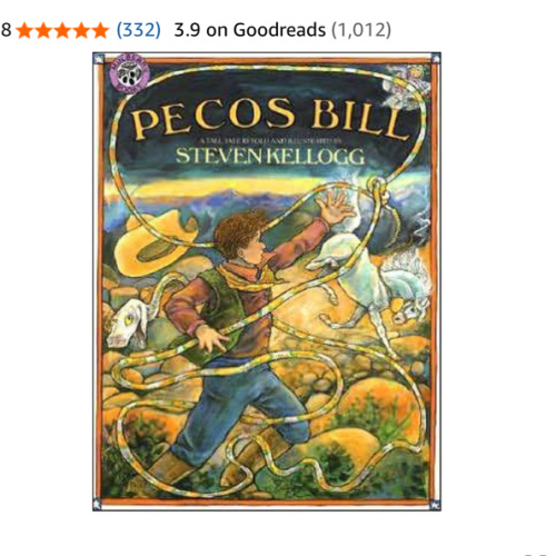 Pecos Bill: A Classic Read-Aloud Tale About a Wild Western Cowboy for Kids (Ages 4-8)