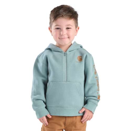 Boys' Long Sleeve Half-Zip Sweatshirt (Baby/Toddler)