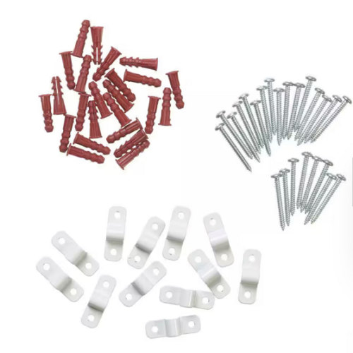ClosetMaid 2 in. Shelf Clips for SuperSlide Shelving (12-Pack) 7561