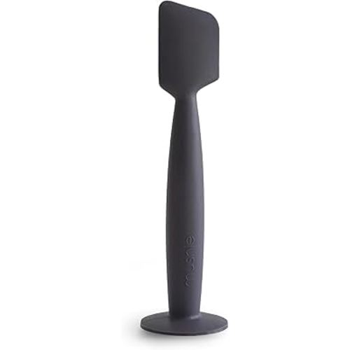 mushie Diaper Cream Applicator Soft Silicone with Suction Base (Navy)