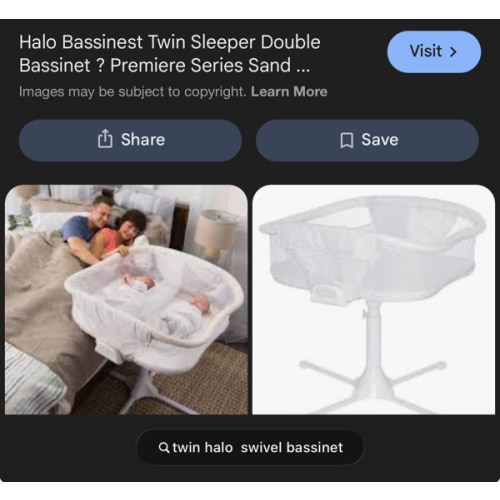 halo twin bassinet - Google Search