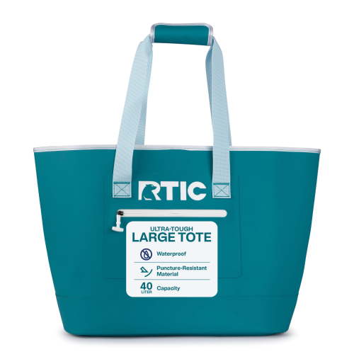 RTIC Ultra-Tough Tote Bag, 40 Ltr Fully Waterproof Bag, Deep Harbor