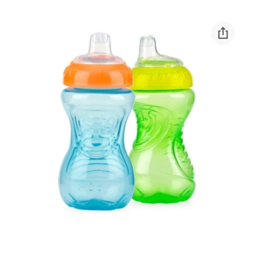 Soft Spout Easy Grip Sippy Cup (2 Pack)