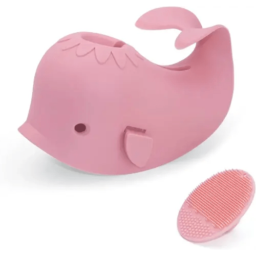 Bath Faucet Cover for Kids，Bath Spout Cover for Baby are Suitable for Most Bathtub Faucet,Spout Cover Bathroom Tub Adds Fun to Your Baby in The Shower.(Pink)