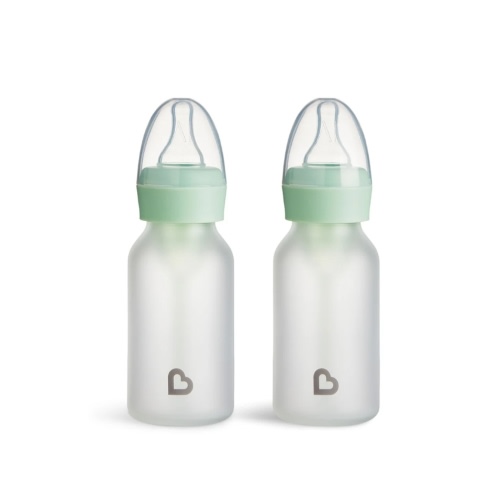 Bond® Silicone Glass Bottle 8oz, 2pk | Munchkin