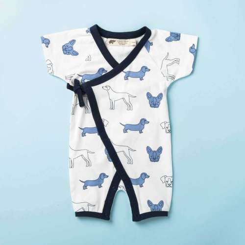 Sweet Baby B Romper - Dog Tails