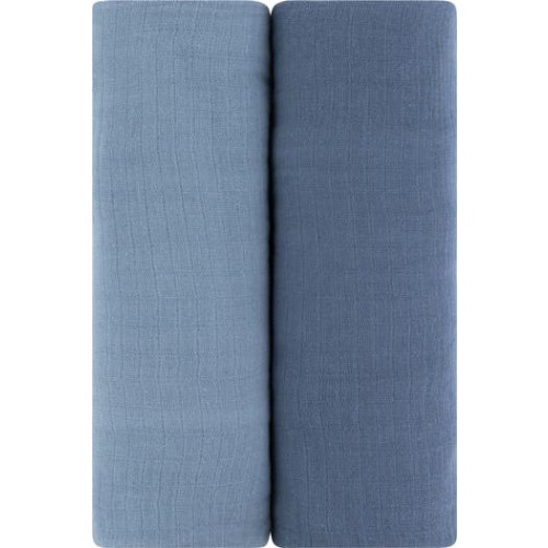Cotton Muslin Swaddle Blanket 2 Pack