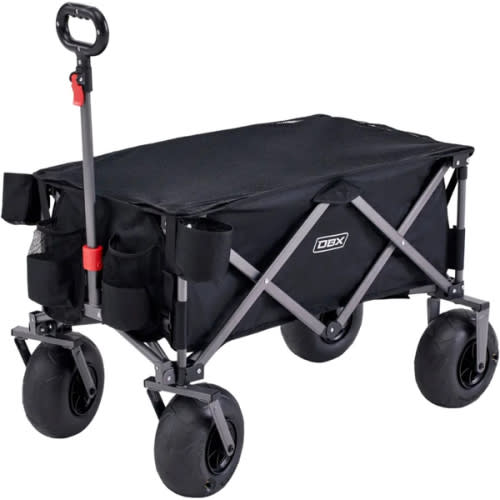 DBX Beach Wagon with Sand Wheels - Black