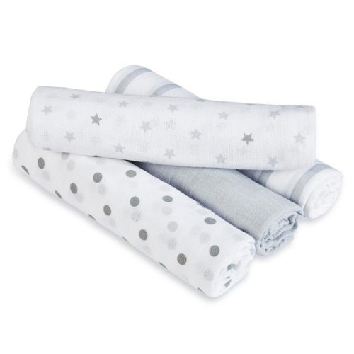 aden(R) by aden + anais(R) swaddleplus(R) 4 Pack - Dove