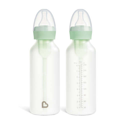 Bond® Silicone Glass Bottle 4oz or 8oz, 2pk | Munchkin