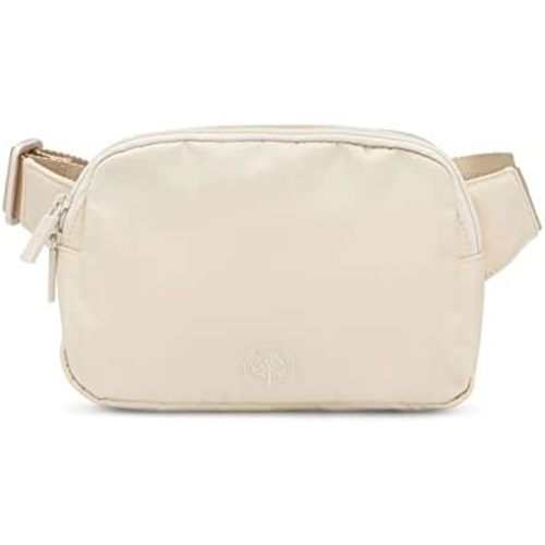 Parker Baby Diaper Belt Bag - Portable Fanny Pack Diaper Bag, Crossbody Bag for Moms - "Birch Belt Bag" - Cream