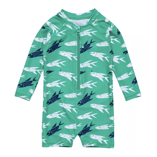Long Sleeve Sunsuit - 3-6M