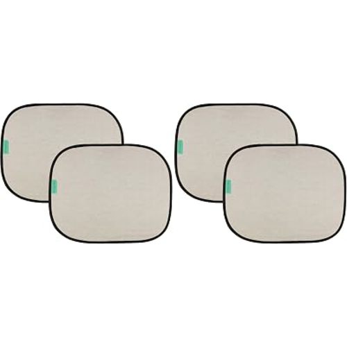 Little Chicks Static Cling Car Window Shades UPF 50+ Sun Protection - 4 Pack - Model CK103