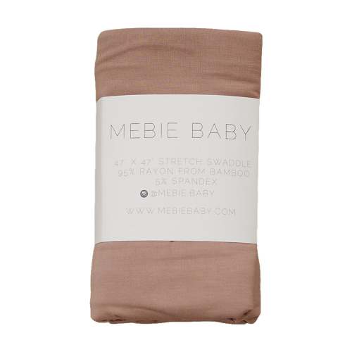 Mebie Baby Bamboo Stretch Swaddle Blanket | The Baby Cubby