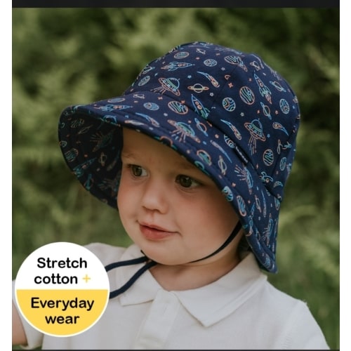 Bedhead Hats - Toddler Bucket Sun Hat with Strap - Shop Online UPF 50+ Baby & Kids Hats Australia