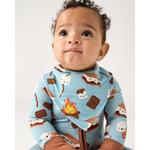 S'mores Galore Bandana Bib - Little Sleepies