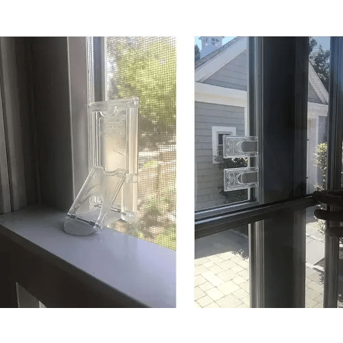 Safety Innovations - Childproof Your Windows and Sliding Doors with Our Window and Door Babyproof Safety Lock, (4-Pack)