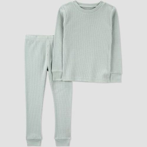 Carter's Just One You® Toddler 2pc Solid Long Sleeve Cotton T-Shirt & Pajama Set