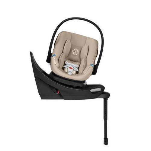CYBEX Aton G2 Swivel Infant Car Seat with Load Leg Base - Almond Beige