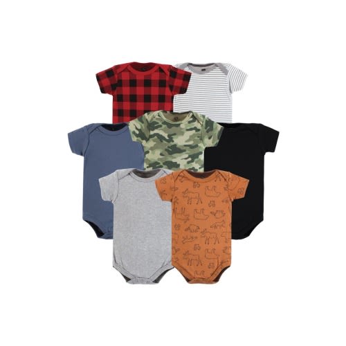 Cotton Bodysuits 7-pack