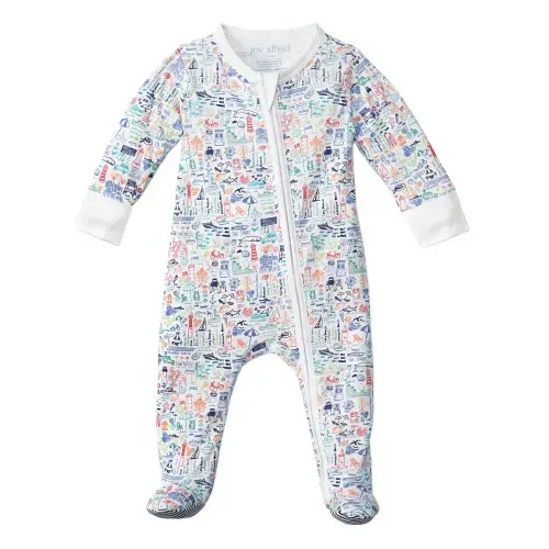 Jersey Shore Zip Baby Onesie | Joy Street Kids