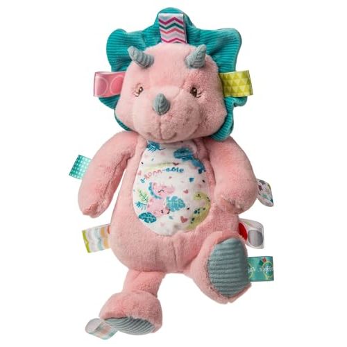 Taggies Stuffed Animal Soft Toy, 12-Inches, Aroar-a-Saurus Dinosaur
