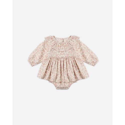 Thalia Romper Pink Blossom – Quincy Mae