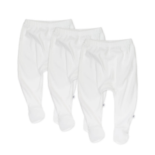 3-Pack Organic Cotton Footed Pants | Honest Baby Clothing