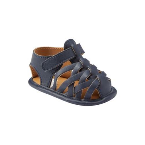 Baby Girls Wesley Navy Strappy Sandals