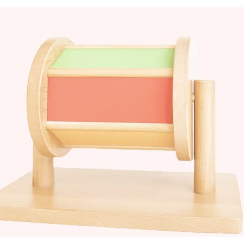 Montessori Spinning Drum Infant Toy – Montessori & Me